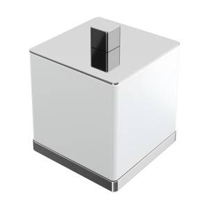 Стакан для ватных дисков Boheme Qubic 10964-CR Chrome