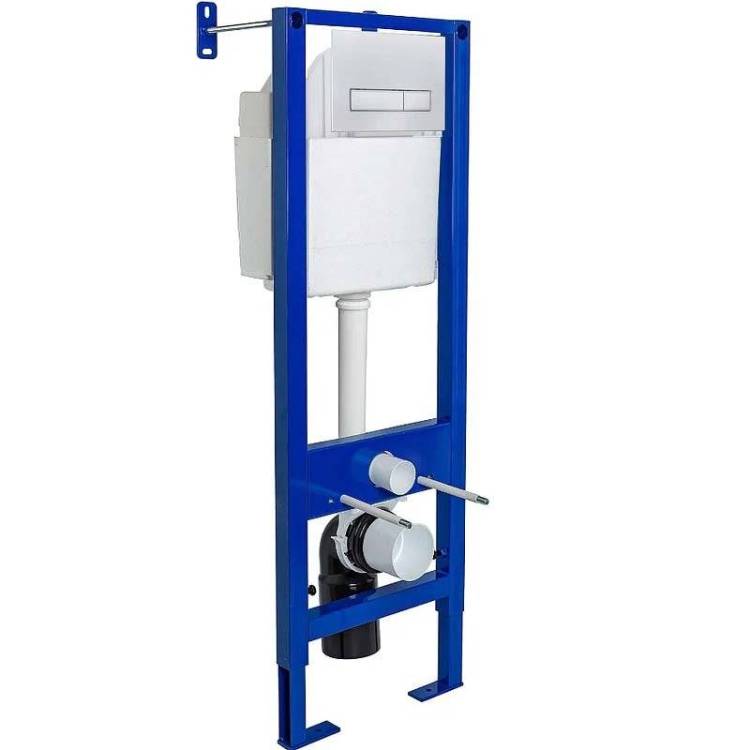 Система инсталляции для унитазов Berges Atom Line 040339 кнопка белая