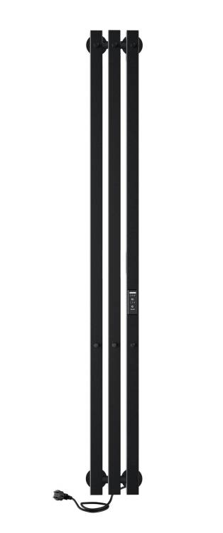 Полотенцесушитель электрический Indigo Style Pro LSPRE120-13BRRt черный муар