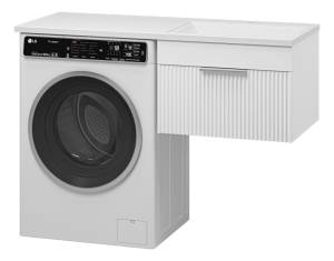 Тумба с раковиной Brevita Enfida - 60 Белый матовый 38x56x57