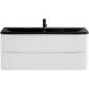 Тумба с раковиной Belbagno Acqua ACQUA-1200-2C-SO-BL 120x45x50 Bianco Lucido подвесная с двумя выкатными ящиками фото 7