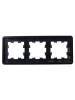 Рамка 3-постовая IEK Brite BR-M32-M-01-K02 черный фото 4