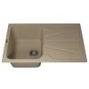 Мойка кухонная Uperwood Quartz UPD-04 3910202113 бежевая, 78x51
