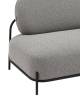 Диван Stool Group Стоун vd-dv-stone-grey букле серый фото 4
