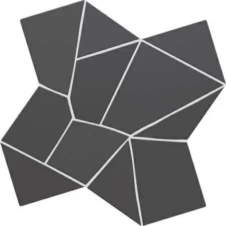 Керамогранит WOW Trencadis 134263 Gaudi Basalt 25.5x25.5