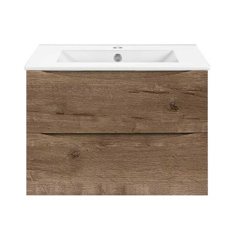 Тумба с раковиной Vincea Mia Slim VMC-2MC600S1VO Коричневый
