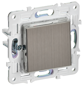 Выключатель 1-клавишный IEK Skandy SK-V10-0-10-K50 никель