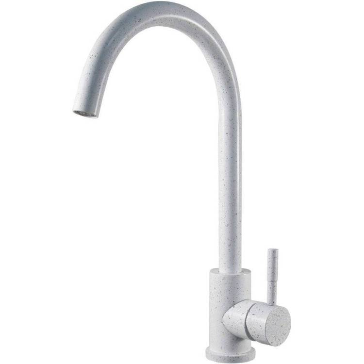 Смеситель для кухни ESKO K45 White белый