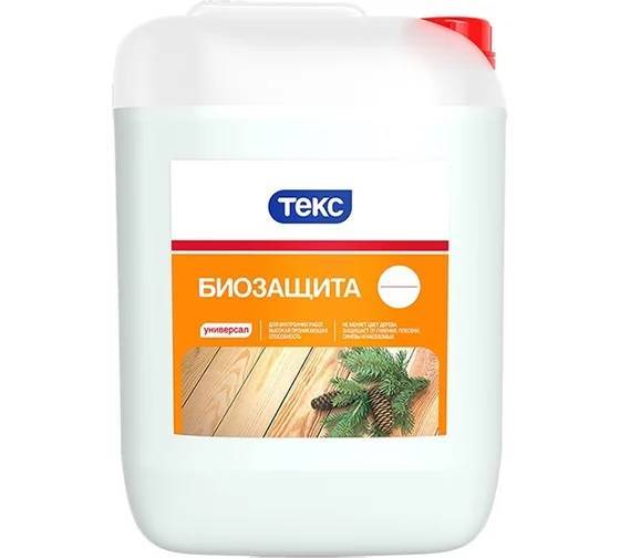 Биозащита пропитка для защиты древесины Текс Bioteks бесцветная 10 л