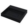Раковина Uperwood Tanos Quartz RTanosQuartz50U без отверстия для смесителя, уголь, 50x42.5