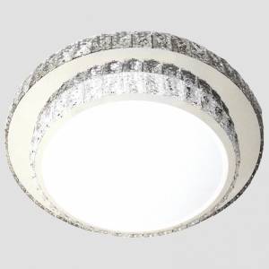 Накладной светильник Ambrella Orbital Crystal F95 CH/CL 72W D600