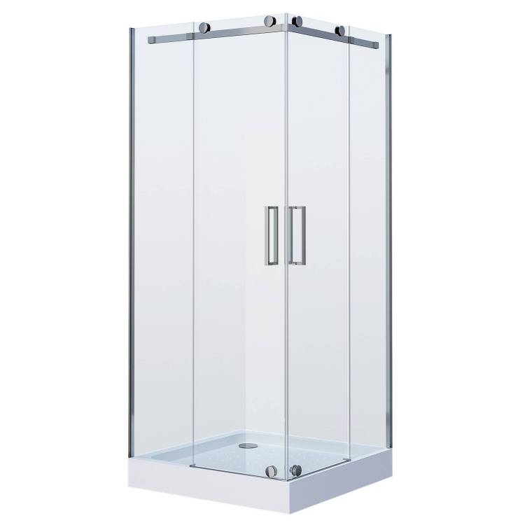 Душевой уголок Grossman GR-1090 Cosmo 90x90x190 квадрат, двери раздвижные