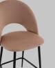 Стул полубарный Stool Group Меган AV 415-H07-08(PP) бежевый, велюр фото 9