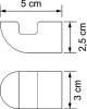 Крючок Wasserkraft Kammel K-8323 фото 2