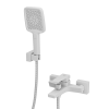 Смеситель для ванны Rush Thira TR3635-44White белый