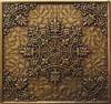 Вставка Moneli Декоративные вставки MNL000006 Luxor Shined brass полированная 7.5x7.5