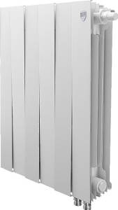 Радиатор биметаллический Royal Thermo Piano Forte 500 VDR bianco traffico, 6 секций, белый