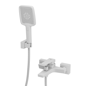 Смеситель для ванны Rush Thira TR3635-44White белый
