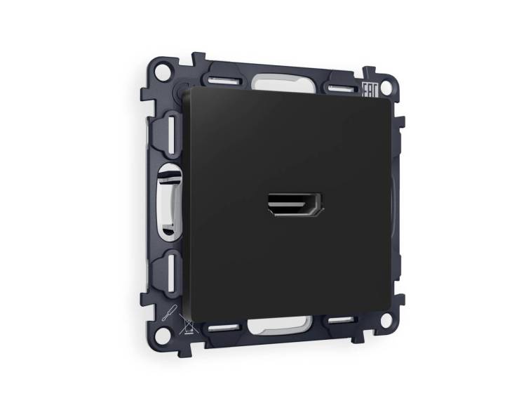 Комплект механизма розетки HDMI 2.0 Ambrella Volt Alfa MA814010