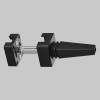 Настенный фиксатор для подвесного монтажа шинопровода Technical Elasity TRA160BC-B фото 3