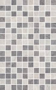 Декор Kerama Marazzi Мармион MM6268B серый мозаичный 25x40