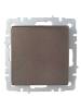 Выключатель 1-клавишный проходной IEK Brite BR-V12-0-10-K45 темная бронза фото 5
