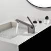 Смеситель для раковины Black&White GF-7104-GM оружейная сталь фото 9