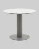 Стол Stool Group Терралино SO 298-86410 керамика белый матовый, основание металл латте 90x90x77 фото 2
