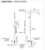 Душевая система Remer Elegance EQ34A7MMSSOFBO белый матовый, с изливом, с термостатом фото 2