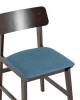 Стул Stool Group Oden S MH52035 H3221-7 STEEL BLUEx2 мягкое сидение, синее фото 7