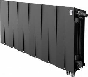 Радиатор биметаллический Royal Thermo Piano Forte 300 VDR noir sable, 12 секций