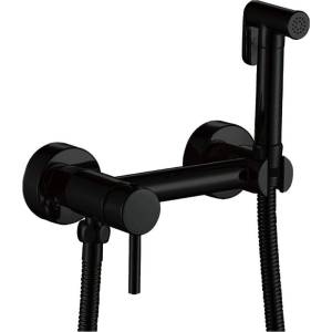 Гигиенический душ Haiba HB5510-7 черный, со смесителем