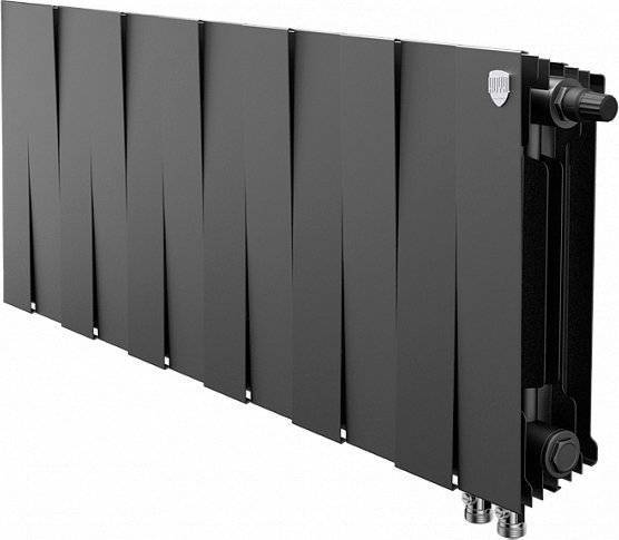 Радиатор биметаллический Royal Thermo Piano Forte 300 VDR noir sable, 12 секций
