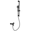 Смеситель для душа Wonzon & Woghand WW-AE3103-MB с душевым гарнитуром, черный матовый