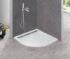 Поддон для душа Cezares TRAY-AS-R-80-30-W 80x80, с сифоном, белый фото 2