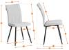 Стул Tetchair Monte Carlo Trend 25233 бежевый, черный, велюр фото 17