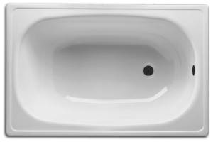 Стальная ванна BLB Европа 105x70 с ножками