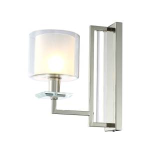 Бра Crystal Lux Nicolas Ap1 Nickel/White