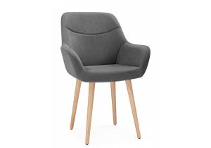 Деревянный стул Notta Флюид 642959 Темно-серый (zd 995)