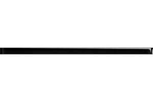Бордюр Cersanit Universal Glass UG1N231 Черный 2х45