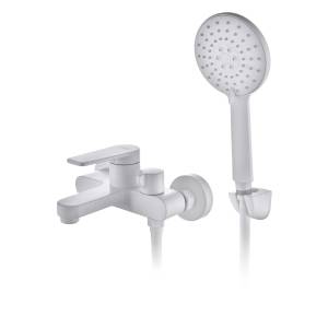 Смеситель для ванны D&K Bayern.Furth DA1523208 белый матовый