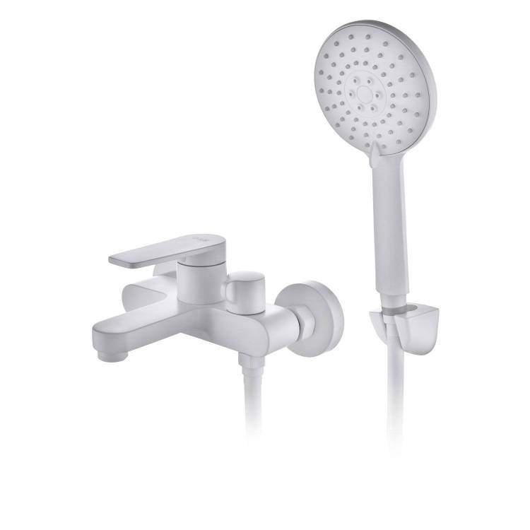 Смеситель для ванны D&K Bayern.Furth DA1523208 белый матовый