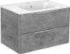 Мебель для ванной Vincea Paola 80 бетон фото 5