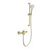 Смеситель для ванны Wonzon & Woghand WW-C2001-A-BG термостатический, с душевым гарнитуром, брашированное золото
