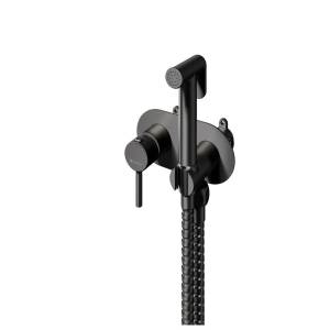 Гигиенический душ Knotlor Dew FHS01S1GM вороненая сталь