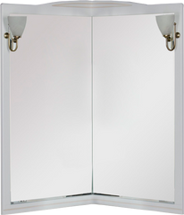 Зеркало Aquanet Луис 70 угловое, белое