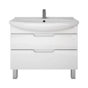Тумба с раковиной Dreja Laguna Plus 105 белая