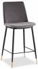 Стул барный Stool Group Мелисса FDC9055C DARK GREY FUT-81 велюр темно-серый