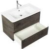 Тумба под раковину Belbagno Albano-Cer ALBANO-CER-800-2C-SO-RNG 77x44x50 Robere Nature Grigio подвесная с двумя выкатными ящиками фото 3