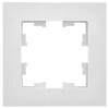 Рамка 1-постовая IEK Brite BR-M12-51-K01 белый рифленый фото 3